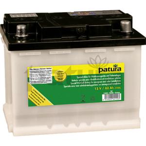 PATURA - Batterie spéciale clôture électrique 12 V 80 ah faible auto décharge