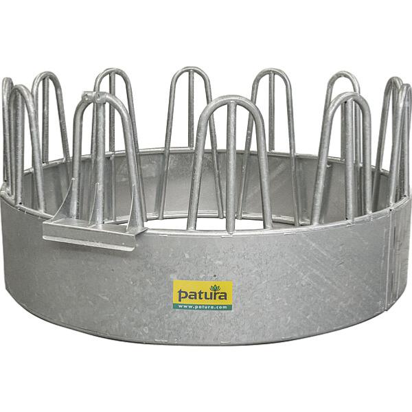 PATURA - Râtelier à Foin Chevaux Circulaire avec Arceaux ROBUST 12 Places SANS ATTEALGE 3 POINTS