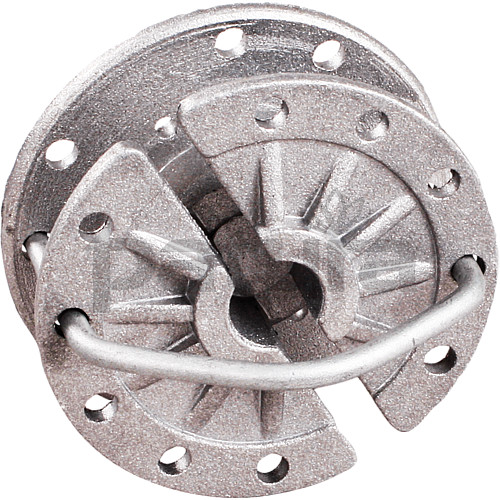 PATURA - Tendeur rotatif pour fils  lisses aluminium de clôture électrique, les 3  