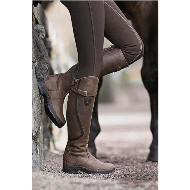 MOUNTAIN HORSE - SNOWY RIVER Bottes Hautes Cuir Gras Fourrées du 37 FR au 42 FR