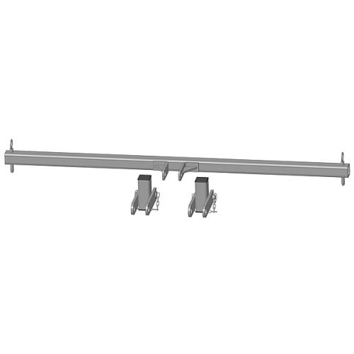 PATURA - Attelage trois points pour ratelier carré à arceaux Sécurité 8 places