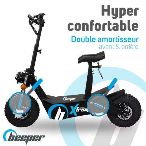 BEEPER - Trottinette Scootcross Electrique Cavalier 3000W XTREM