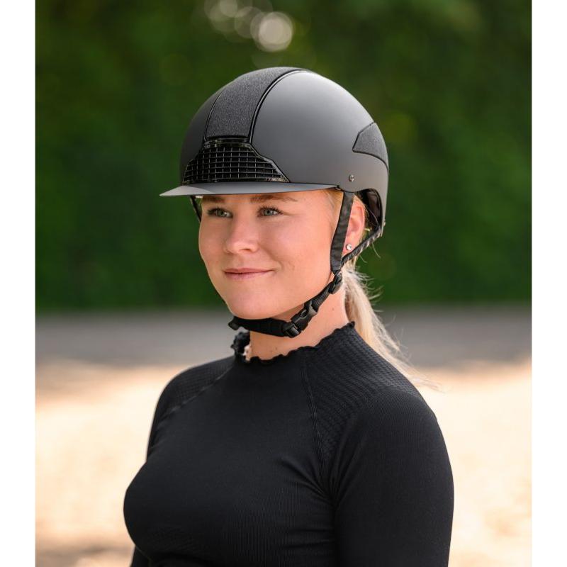 SWING - Casque d'équitation visière standard SHINE H24 TAILLE 51 -55 CM