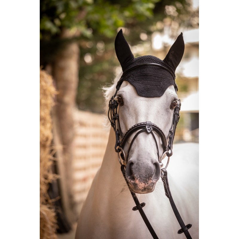 PADDOCK SPORTS - Bonnet  cheval tricoté forme carrée PRO COTON