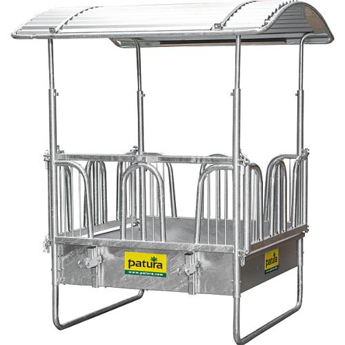 PATURA - Attelage trois points pour ratelier carré à arceaux Sécurité 8 places