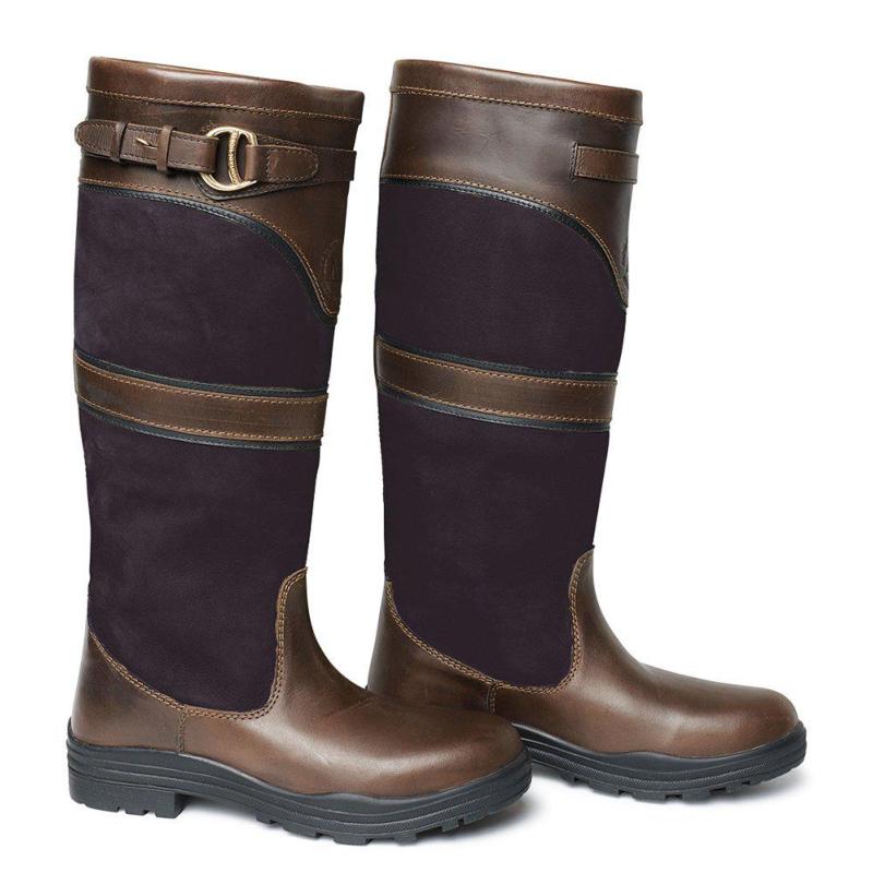 MOUNTAIN HORSE - Bottes étanches cuir gras DEVONSHIRE CHOISIR UNE POINTURE BRUN FONCE