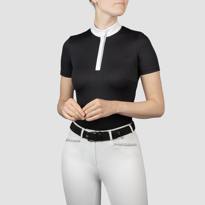 HORKA - Polo de Concours Femme technique à col zippé SABRINA