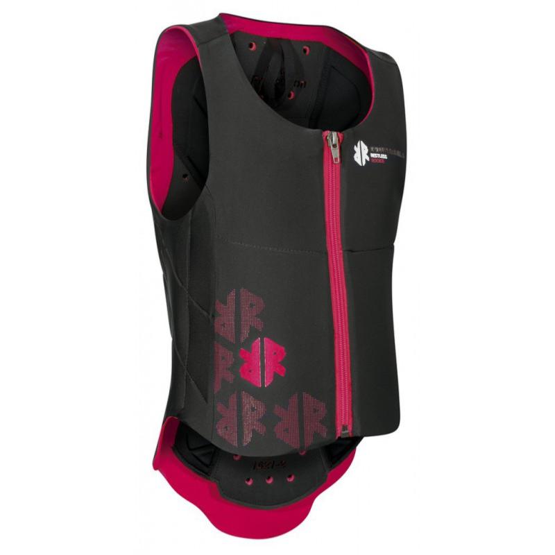 KOMPERDELL - Gilet de Protection Dorsal NIVEAU 1 Junior 116 CM NOIR/VERT