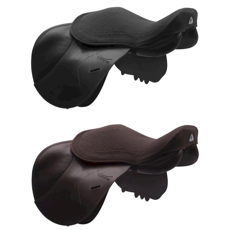 ACAVALLO - Dessus de Selle Ortho COCCYX Dri Lex NOIR VERSION COCCYX CSO M Troussequin CARRE