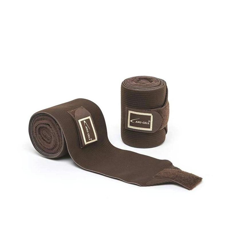 LAMI-CELL - Bandes Élastique Combinées Polaire, La Paire NOIR