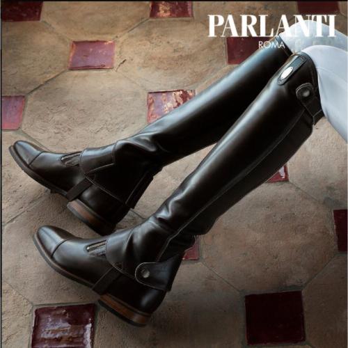 PARLANTI - Mini Chaps Lisses en Cuir Italien XS+