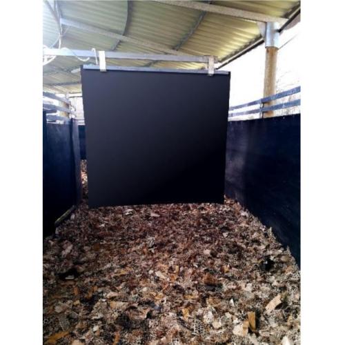 ZEUS - Séparateur de marcheur chevaux en toile caoutchouc électrifiée , Le M2