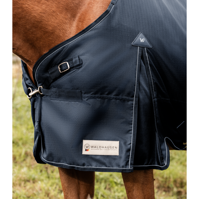 WALDHAUSEN - Chemise imperméable 3 boucles ventrales 1200D SCANDIC LIGHT NOIR 125 CM/5'9/175 cm