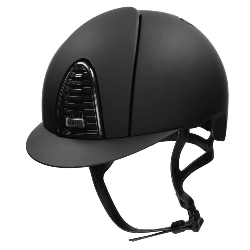 KEP ITALIA - Casque équitation CROMO MATT 2.0 Visière Standard Modulable TAILLE 51 CM NOIR