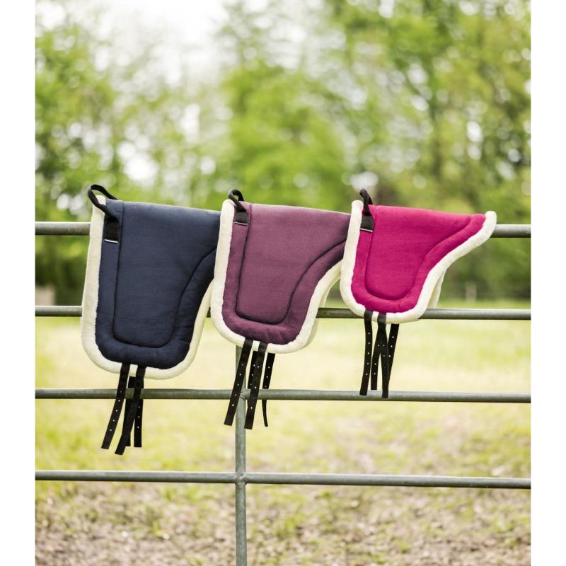 WALDHAUSEN - Tapis de Monte à Cru sans Etriers SOFT CHEVAL ROSE