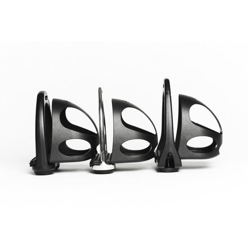 COMPOSITI - Coques de Sécurité pour Etriers MATRIX NOIR ENFANT