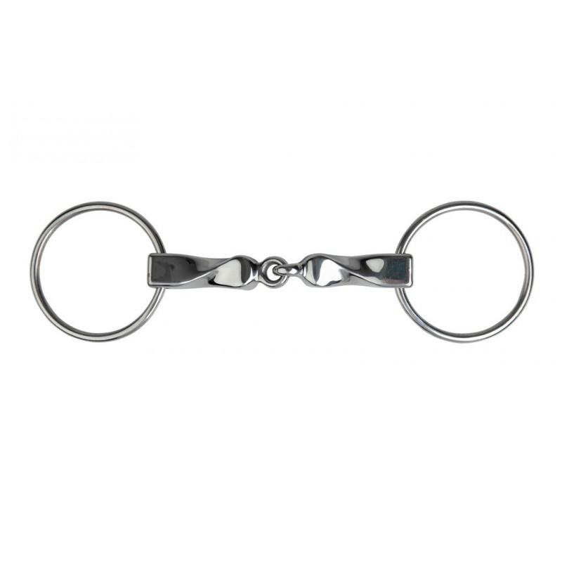 METALAB - Mors 2 Anneaux Magic System Torsadé Plein 125 MM