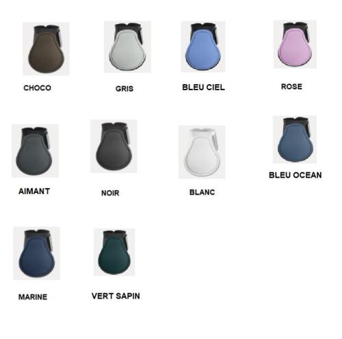 Protège Boulets BASIC  à Coque Doublés Néoprène, WALDHAUSEN NOIR S PONEY