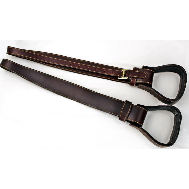 Fenders et Etriers pour Selle STOCK Australienne, LAKOTA NOIR