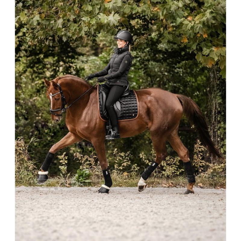 ELT - Polaire Equitation Fine à Col Montant Zippé OSAKA XXS FEMME CANNELLE