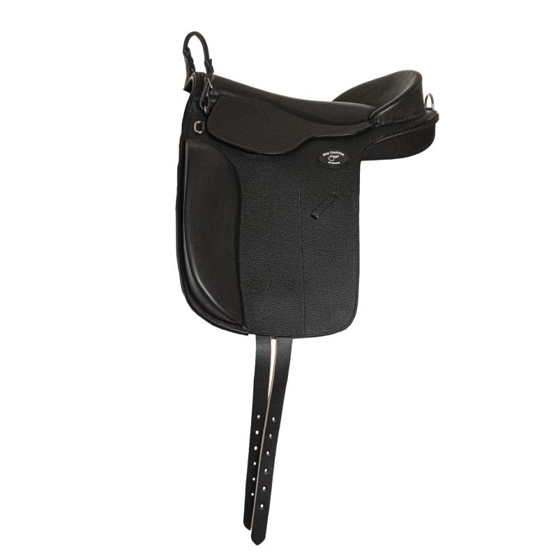 Guy CANTIN - Selle de DRESSAGE Enfant en Cuir Poney Evolution,