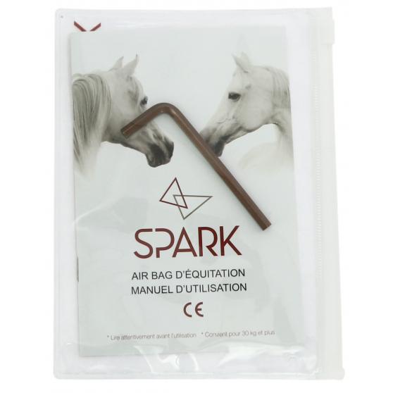 SPARK - Gilet Airbag  Cavalier Adulte, Enfant HIPPODROME XXS ENFANT 5 ANS