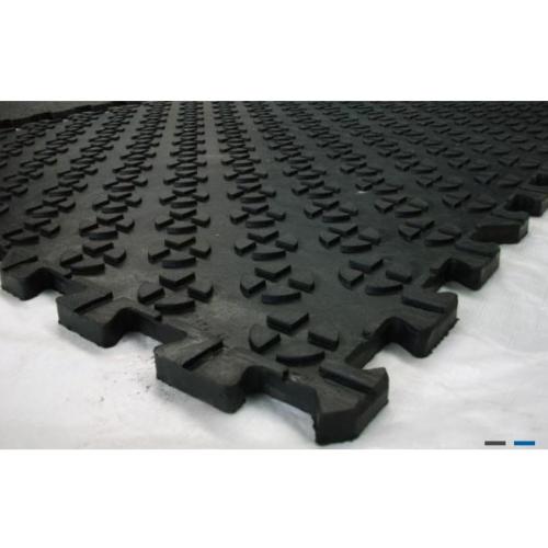 APOLLON - Dalle caoutchouc puzzle de box, douche chevaux dim. 1.00M X 1.00M