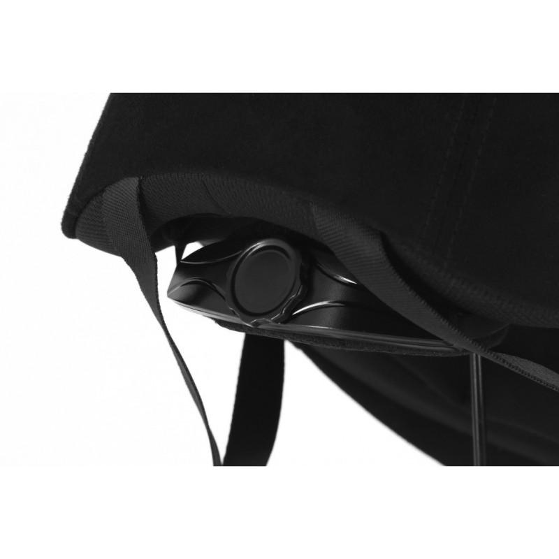 CHOPLIN - Casque Equitation velours AREO VELVET Taille : 49/51 NOIR MAT