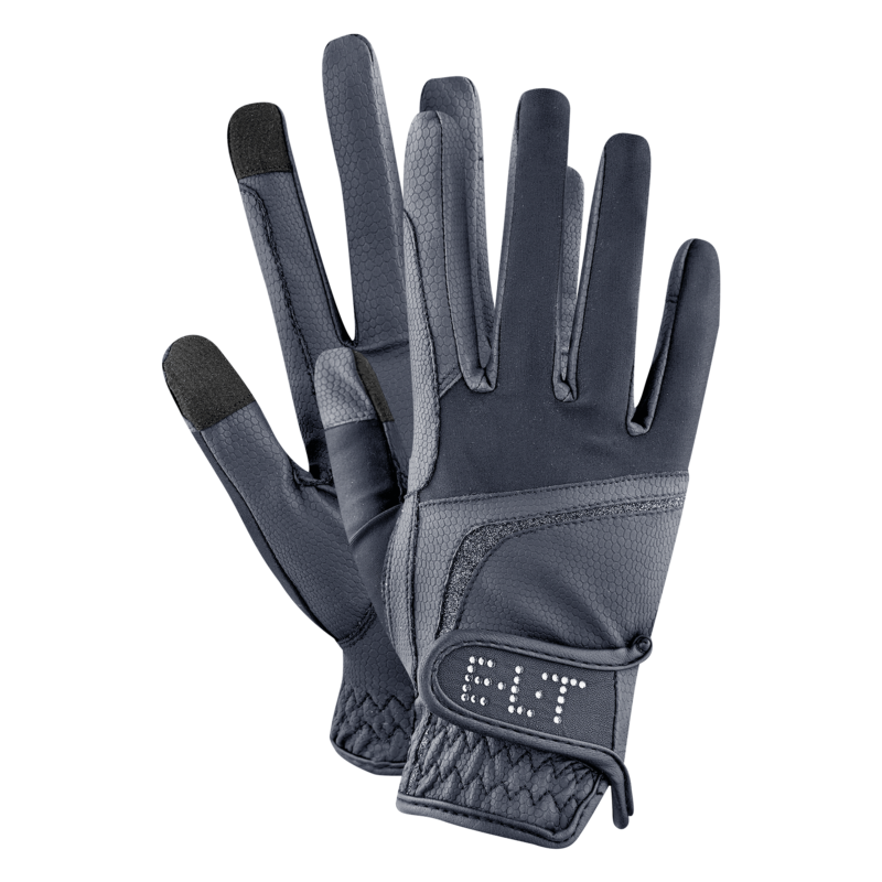 Gants Equitation Renforcés Mains Elastiques NOELLE, ELT Paris