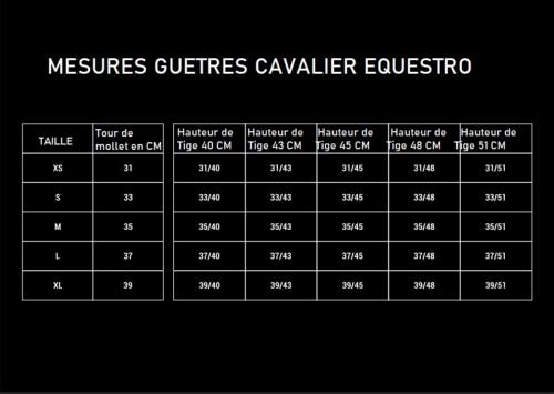 EQUESTRO - Mini Chaps en Cuir Italien souple à zip latéral MAGELLAN