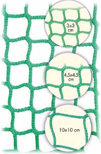 PATURA - Filet à foin pour chevaux 2,80x2,80m complet avec corde élastique et crochet