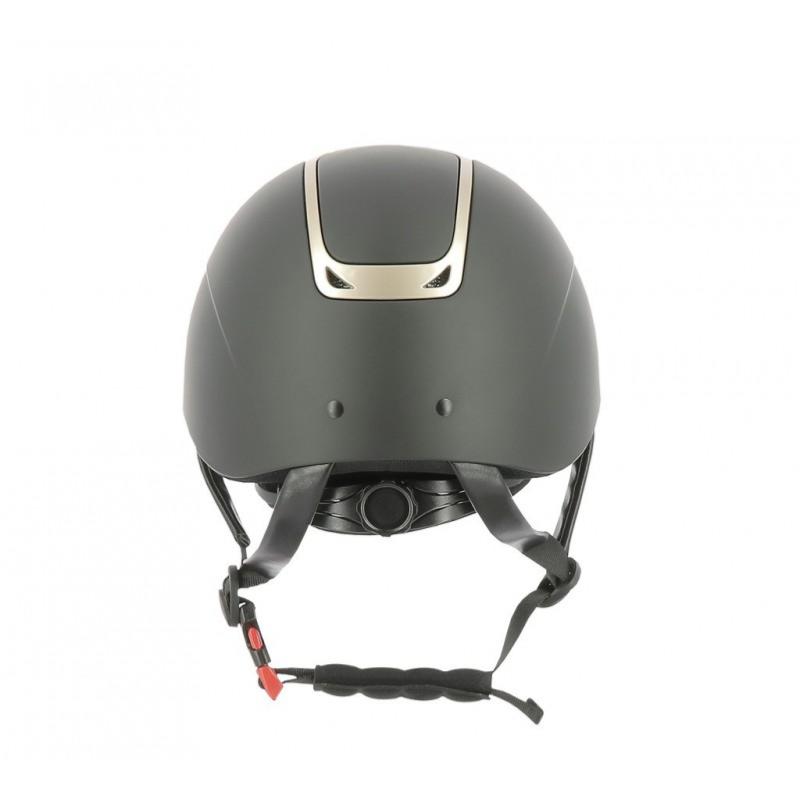 RIDING WORLD - Casque équitation réglable en ABS PEPIT Taille : XS/49-51 NOIR/NOIR