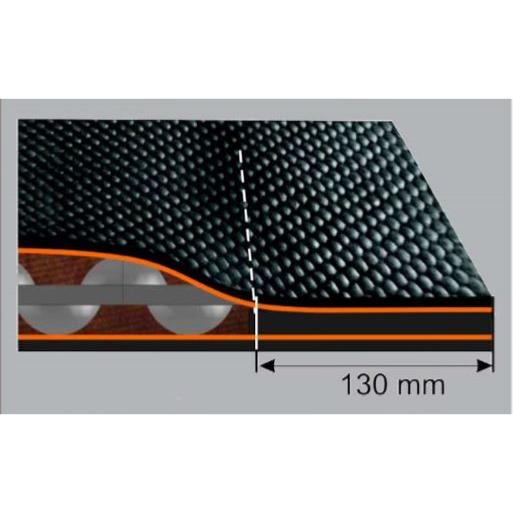 Matelas Caoutchouc Confort  30 MM pour Sol de Box, BUBBLE KING MATELAS SEUL