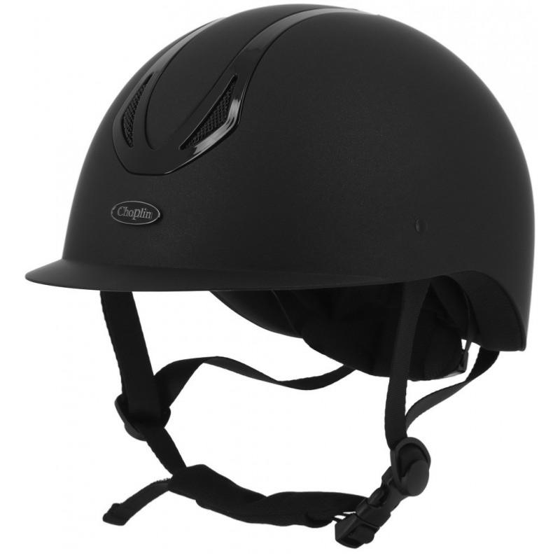 CHOPLIN - Casque d'Equitation AERO Coque Microfibres suède