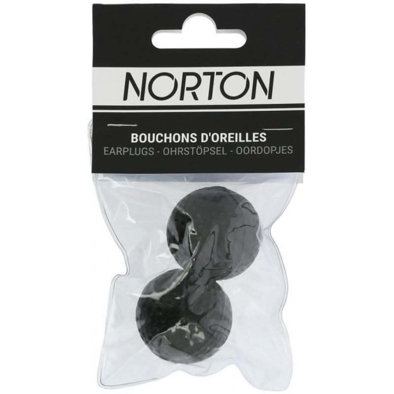 NORTON- Bouchons d'Oreilles ANTI BRUIT en Mousse pour cheval