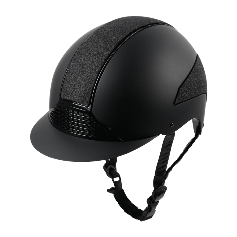 SWING - Casque d'équitation visière standard SHINE H24