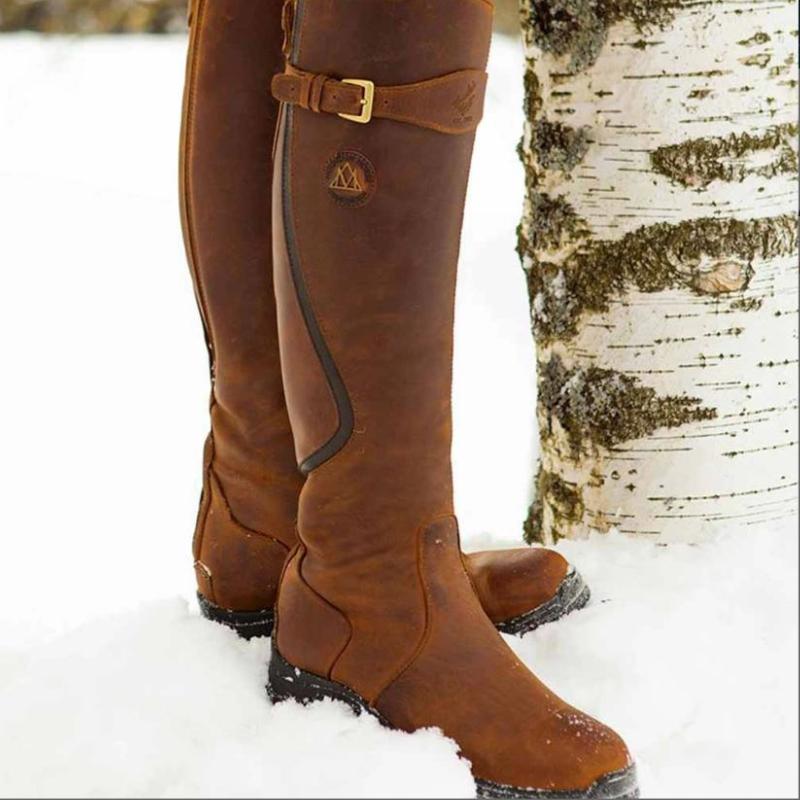 MOUNTAIN HORSE - SNOWY RIVER Bottes Hautes Cuir Gras Fourrées du 37 FR au 42 FR