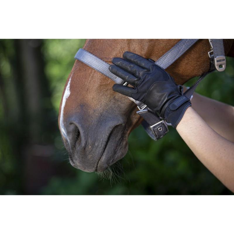 EQUITHEME - Gants Equitation en Cuir souple SOFT CUIR XS