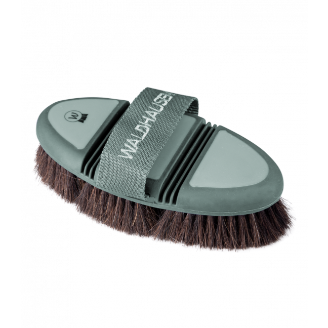 Brosse de Pansage en Crins de Cheval FLEX , WALDHAUSEN BLEU