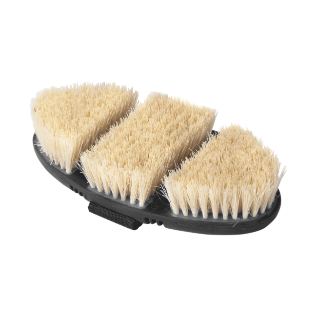 Brosse de Pansage à Chiendent Flexible FLEX, WALDHAUSEN NOIR