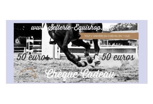 Carte Cadeau 50 EUR  EQUISHOP 