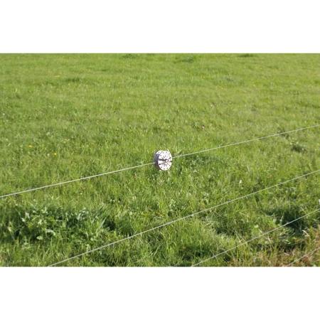PATURA - Tendeur rotatif pour fils  lisses aluminium de clôture électrique, les 3  