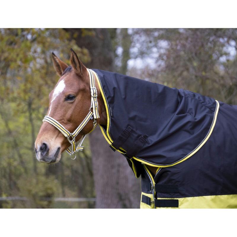 EQUITHÈME TYREX - Couvre cou pour couverture 600 deniers PONEY MARINE Sans Polyfil