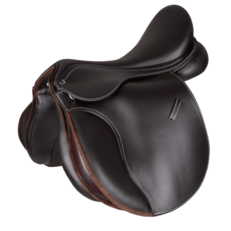 WALDHAUSEN - Selle Mixte Aspect Cuir à Arcade Modulable ECONOMIC