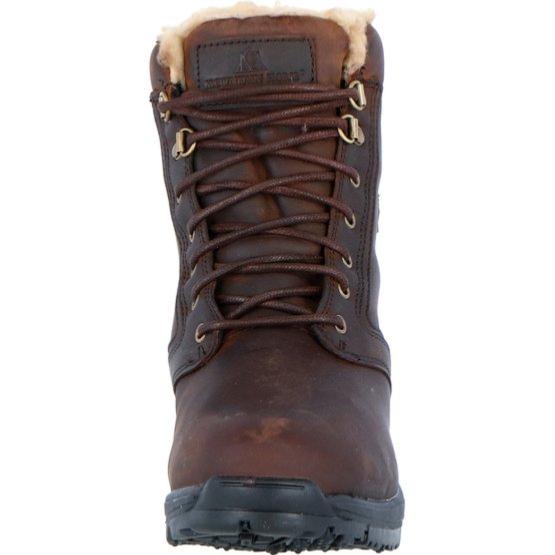 MOUNTAIN HORSE - Boots Fourrées Cuir Huilé à Lacets SNOWY RIVER Femme CHOISIR UNE TAILLE