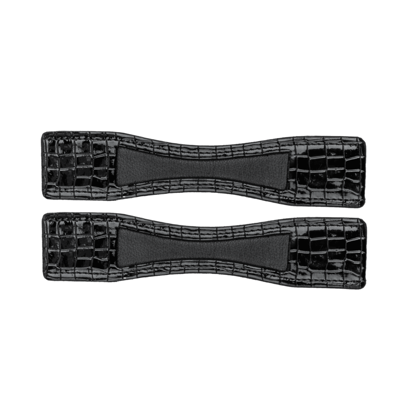 Protections d’Éperons en Cuir VERNI CROCO, WALDHAUSEN