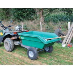 LA GEE - Tête d'attelage pour remorque Quad d'écurie 450L