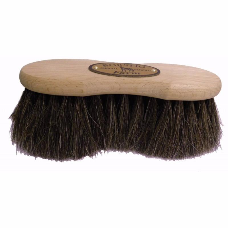 BORSTIQ - Brosse INFINI Dos Bois en Fibres Naturelles Poils Polypropylène