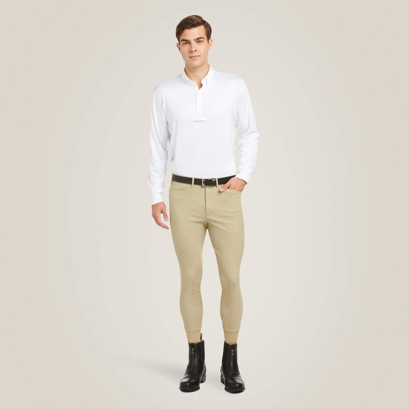 ARIAT - Polo de Concours Col chemise à manches longues TEK