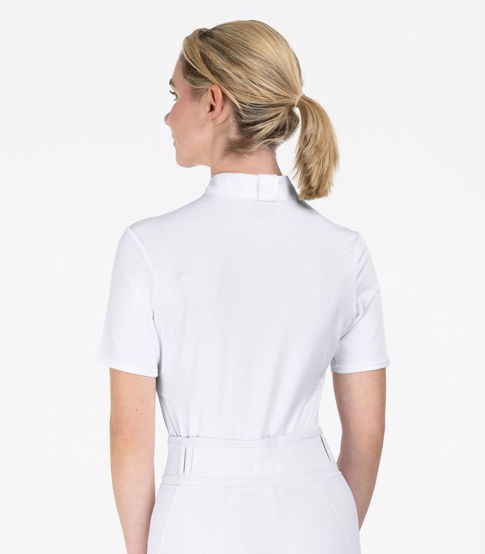 ELT - Polo de Concours FEMME à col zippé BASIC XXS FEMME